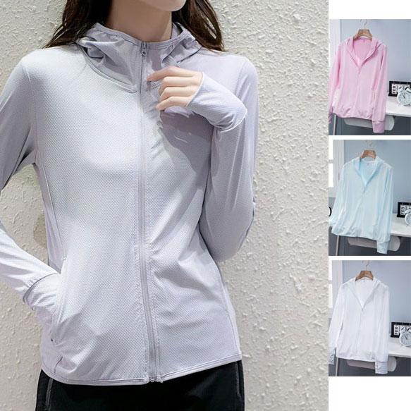 夏新作 日焼け防止服 パーカー レディース メッシュ 長袖 おしゃれ ラッシュガード Uv対策 紫外線対策 Uvカット アウター 速乾性 日焼け対策 以上節約