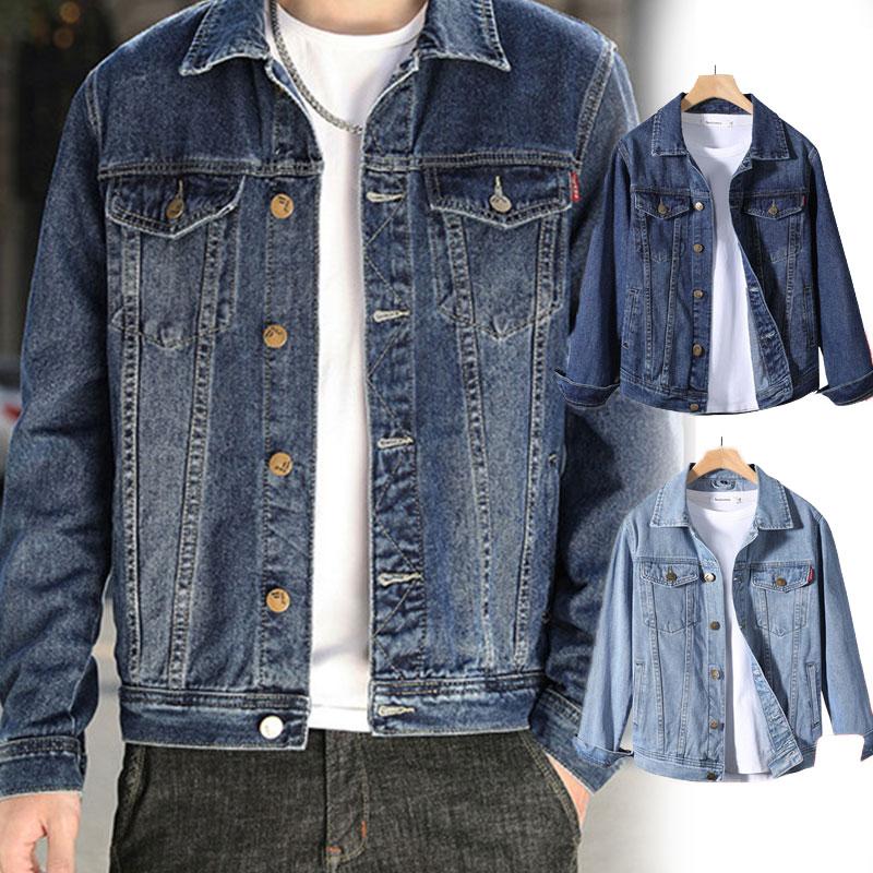 デニムジャケット Gジャン メンズ ジージャン 重ね着 ジャケット 大きいサイズ バイク ヴィンテージ デニム ストリート アウター かっこいい 超安い