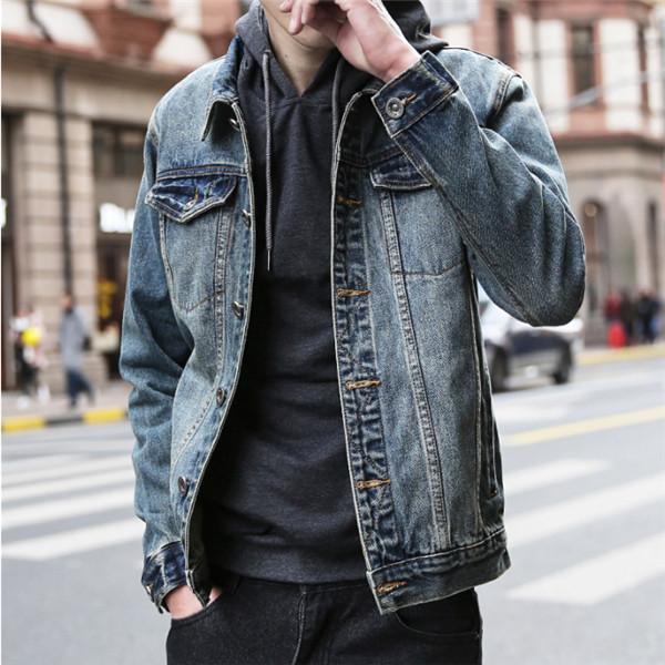 超特価 ジャケット デニム Gジャン メンズ ジージャン ヴィンテージ 大きいサイズ バイク コート B系 ストリート アウター かっこいい 秋 Simbcity Net