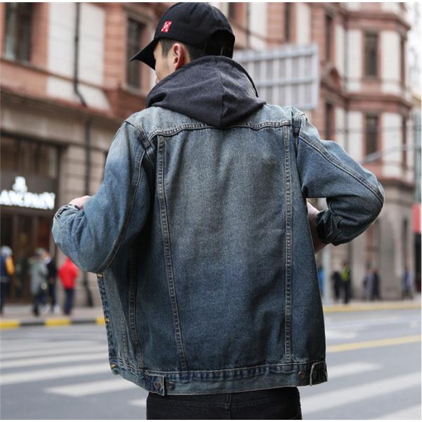 超特価 ジャケット デニム Gジャン メンズ ジージャン ヴィンテージ 大きいサイズ バイク コート B系 ストリート アウター かっこいい 秋 Simbcity Net