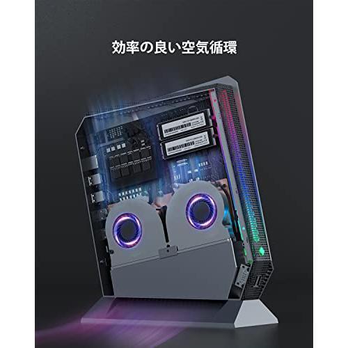 新入荷!!【日本未発売】 TOPGRO ゲーミングPC ミニpc NVIDIA GTX1650搭載 第9世代 Core i9-9880H (8コア/16Threads 最大4.8GHz) メモリ DDR4 32GB/1TB NVMe SSD WiFi 【RIZ2557566801】(89743円)