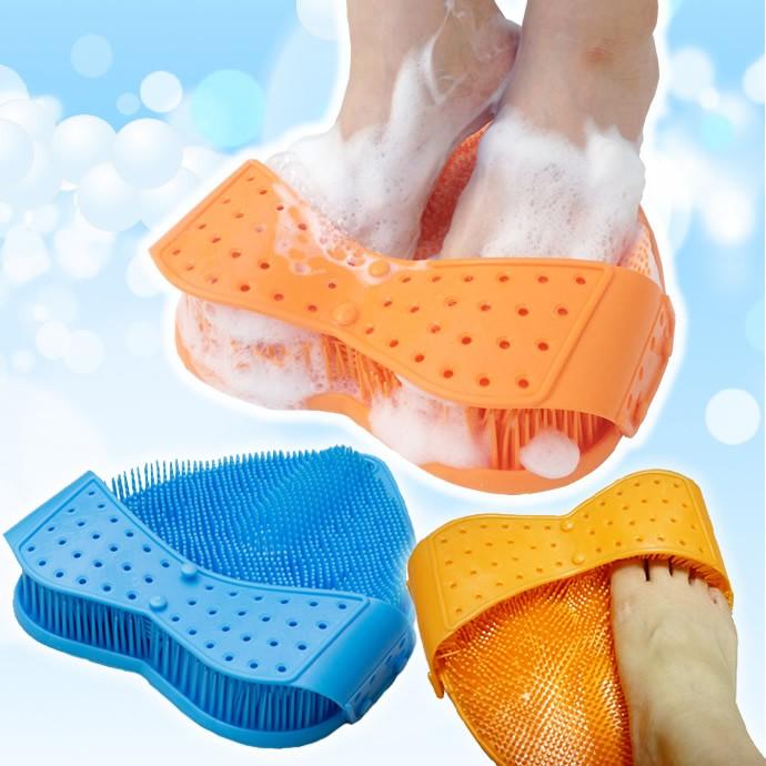 角質ケアに！ヘルシーフットウォッシャー  足指 足 角質 角質ケア 足指 足洗いブラシ  フットケアブラシ |  | 02