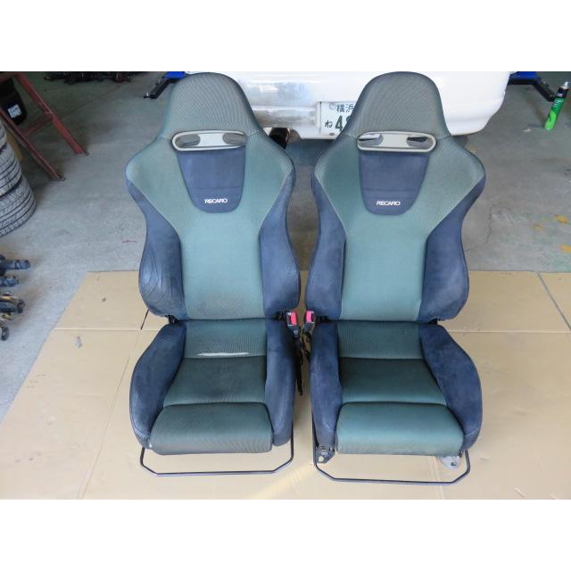 HONDA ホンダ CL7 アコード ユーロR 純正 RECARO レカロ シート 両脚  