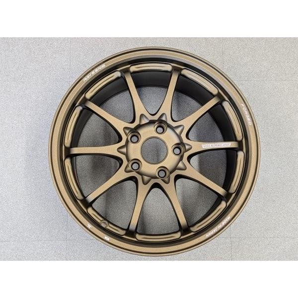 特注サイズ 即納 RAYS レイズ CE28N-plus FACE3 BR ブロンズアルマイト 17インチ 9J ＋35 5H 5穴 PCD114.3 新品 2本セットの画像