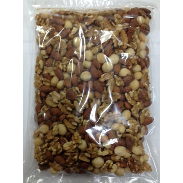 生くるみ＆素焼きアーモンド＆ローストマカダミアナッツ 3種類ミックス