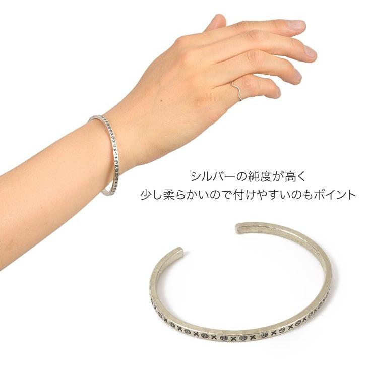 シルバーバングル ROCOCO（ロココ） phaduA（パ・ドゥア） カレンシルバー バングル