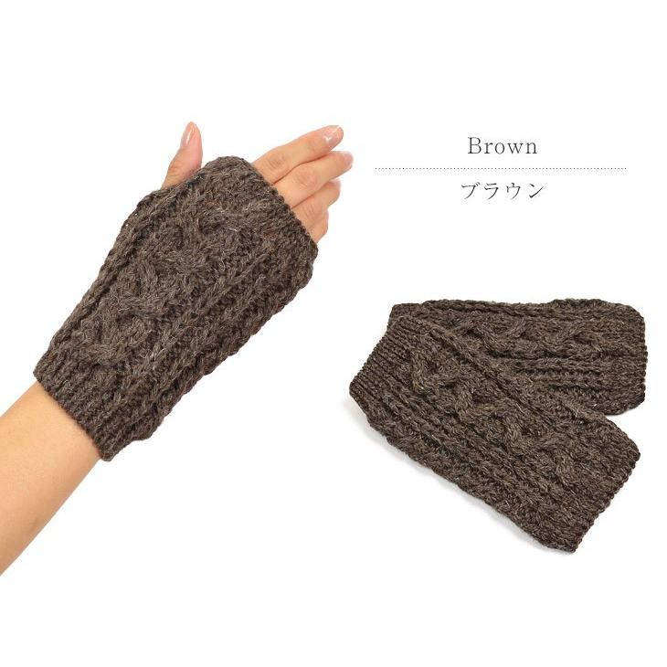 HIGHLAND 2000（ハイランド2000） ケーブル編み ミトン / グローブ