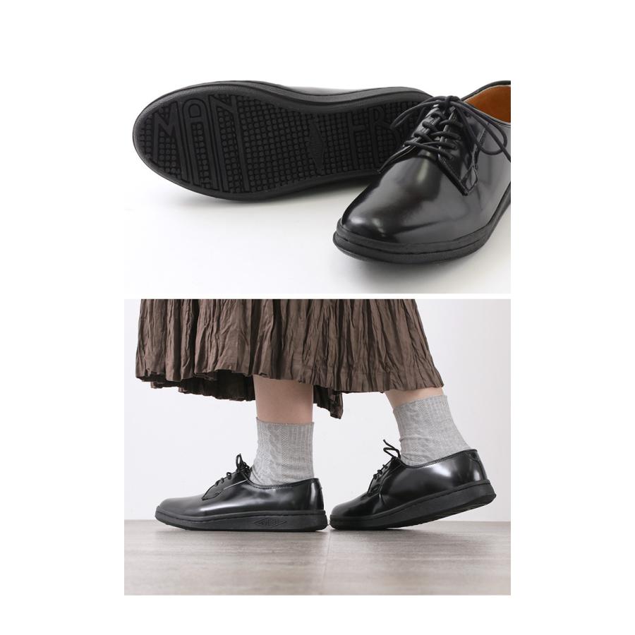 ☆未使用品☆【マネブ】ヒヒン (42) プレーントゥ　レザー レースアップ 黒 楽天市場】【30％OFF】MANEBU（マネブ） HIHIN ヒヒン レザーシューズ