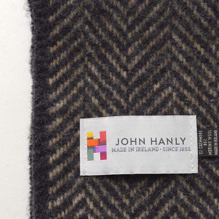 JOHN HANLY HANLY（ジョンヘンリー） メリノ カシミア マフラー 