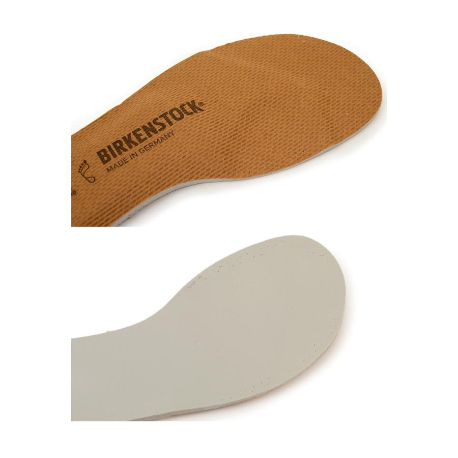 ビルケンシュトック ジャレン プレーントゥ 42本革 ブラウン 中敷き変更 BIRKENSTOCK（ビルケンシュトック） フットベットインソール / フル