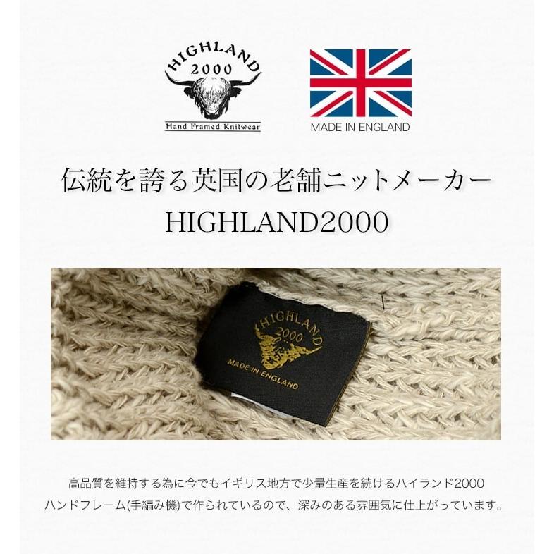 HIGHLAND 2000(ハイランド2000)　コットン リネン ショート ニットキャップ 4エンズ / メンズ レディース / 英国製｜daigochi｜19