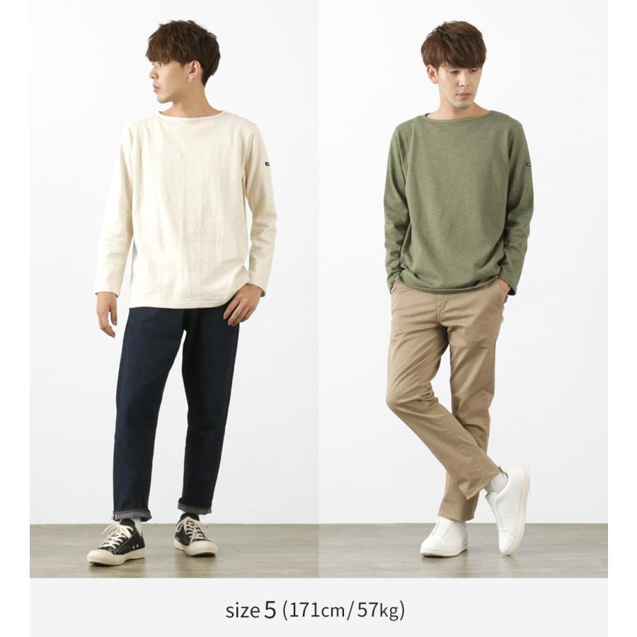 TIEASY（ティージー） HDCS ボートネック バスクシャツ / メンズ レディース ユニセックス Tシャツ 長袖 | TIEASY | 11