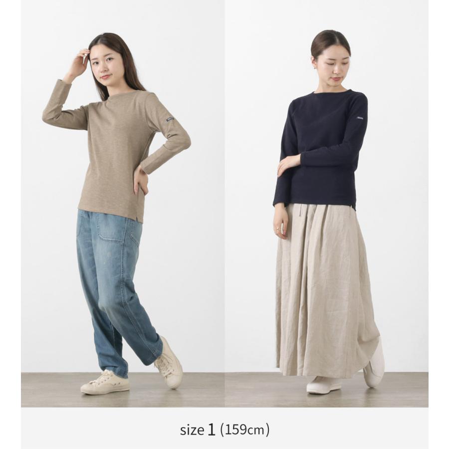 TIEASY（ティージー） HDCS ボートネック バスクシャツ / メンズ レディース ユニセックス Tシャツ 長袖 | TIEASY | 12