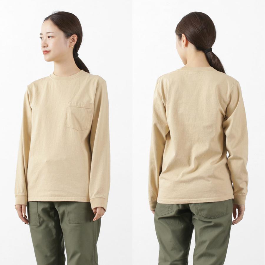 Goodwear（グッドウェア） クルーネック ポケット Tシャツ 長袖