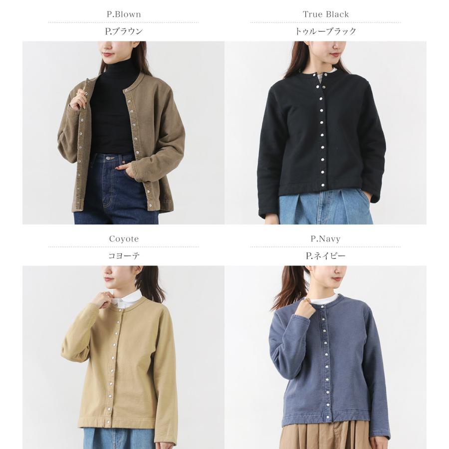 GOOD ON ON(グッドオン) クルー スウェット カーディガン GOOD ON ON(グッドオン) クルー スウェット カーディガン