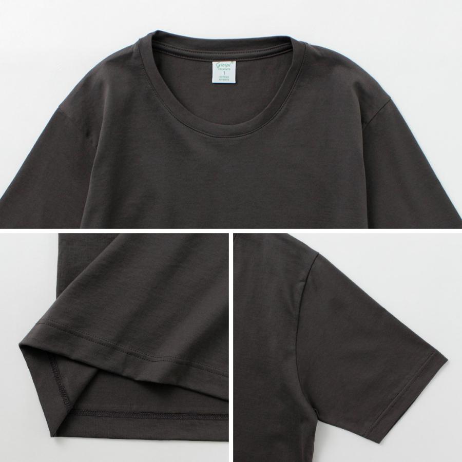 新品 GICIPI ジチピ  MARMO Tシャツ イタリア製 レディース gicipi（ジチピ） マールモ クルーネックTシャツ / レディース