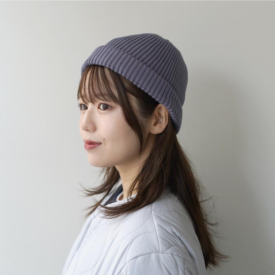ROTOTO（ロトト） コットン ロールアップビーニー / メンズ レディース