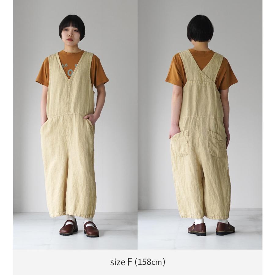 tumugu（ツムグ） ソリトリネン サロペット 日本製 / レディース