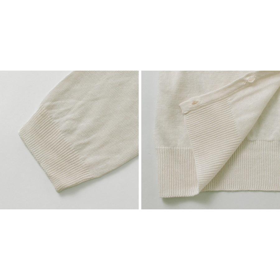 mao made（マオメイド） リネン UVカット カーディガン / レディース