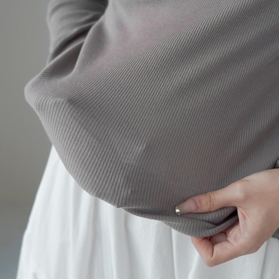 tumugu（ツムグ） コットンノヴァテレコハイネック/長袖 / TC20103