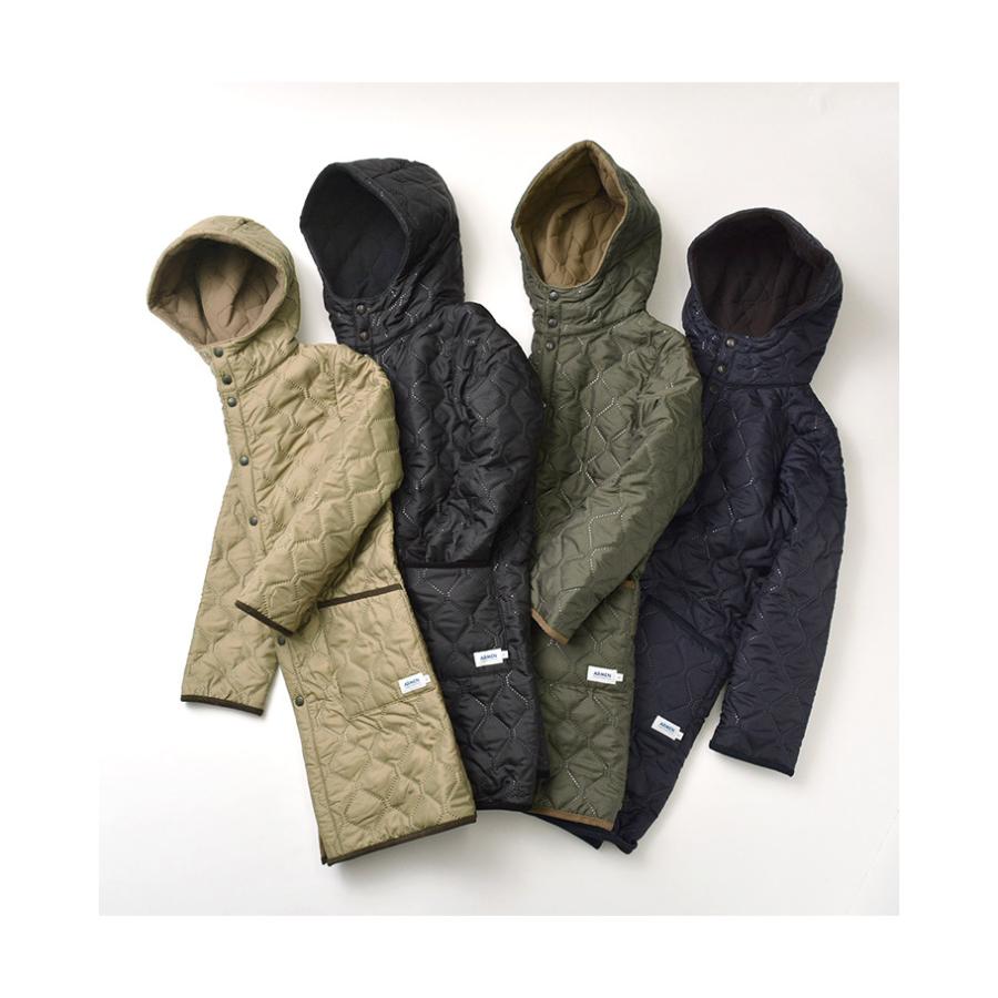 新品 ARMEN アーメン ヒートキルティングリバーシブルコート 楽天市場】【クーポンで20%OFF】アーメン/ARMEN キルティングカフス