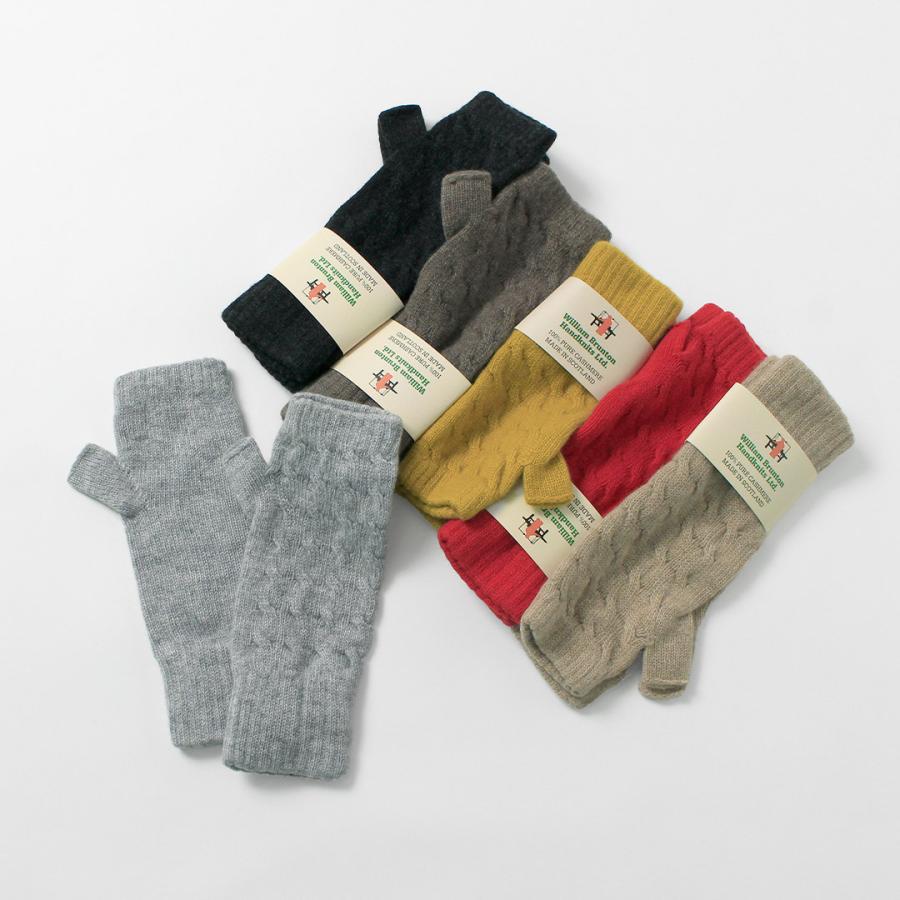 WILLIAM BRUNTON（ウィリアムブラントン） カシミヤ ケーブル リスト