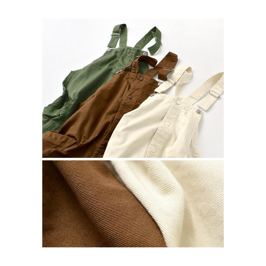 HARVESTY（ハーベスティ） オーバーオール / チノクロス製品染