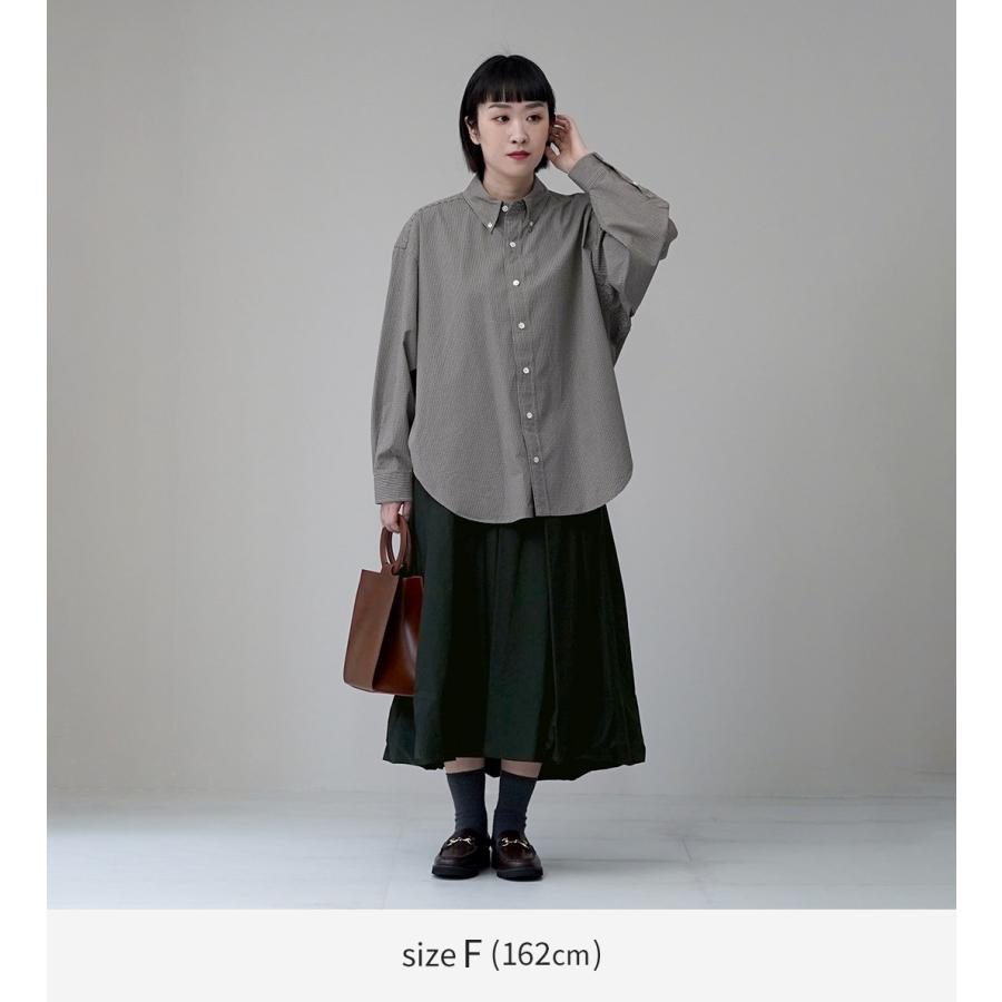 MidiUmi（ミディウミ） バルーン スカート / 膝下 ロング 無地 黒