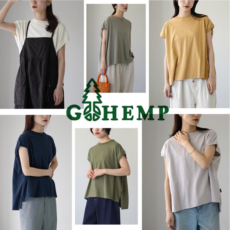 GOHEMP（ゴーヘンプ） ハニー スリーブレス Tシャツ / レディース