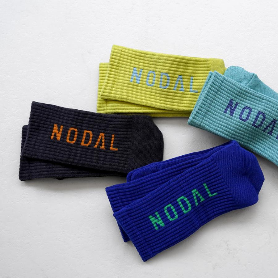 NODAL ソックス 靴下　まとめ売り新品 NODAL（ノーダル） ロゴソックス 日本製 / 靴下 足袋型 メンズ