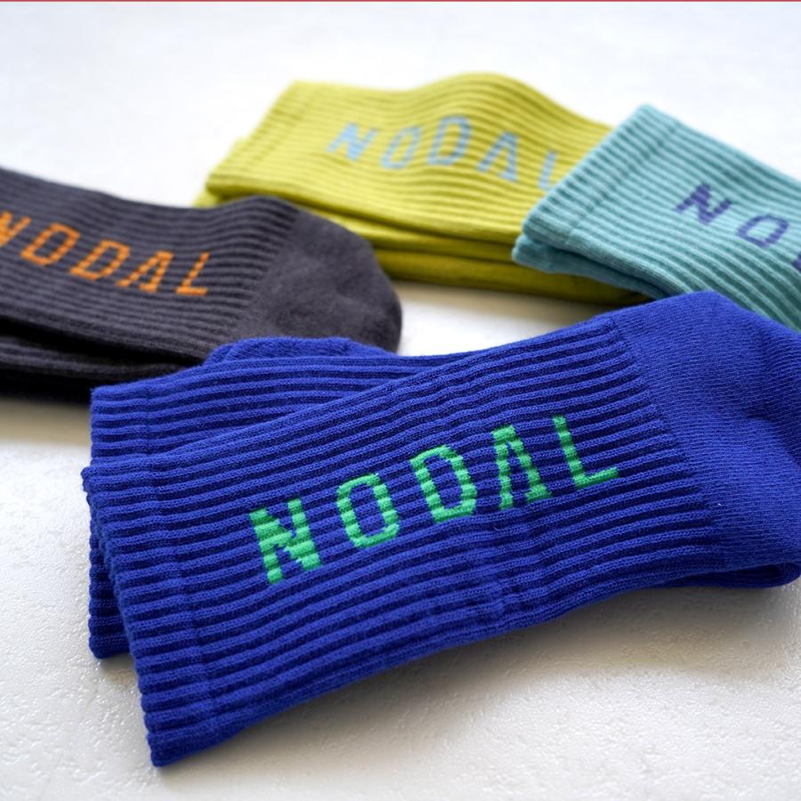NODAL（ノーダル） ロゴソックス 日本製 / 靴下 足袋型 メンズ