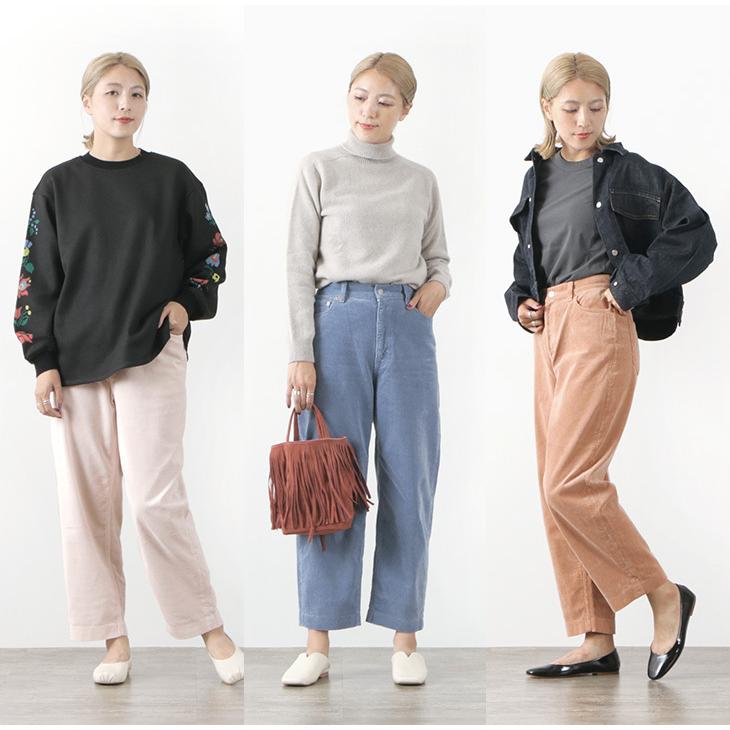 SERGE de bleu（サージ） マカロン クロップド カーブシルエット