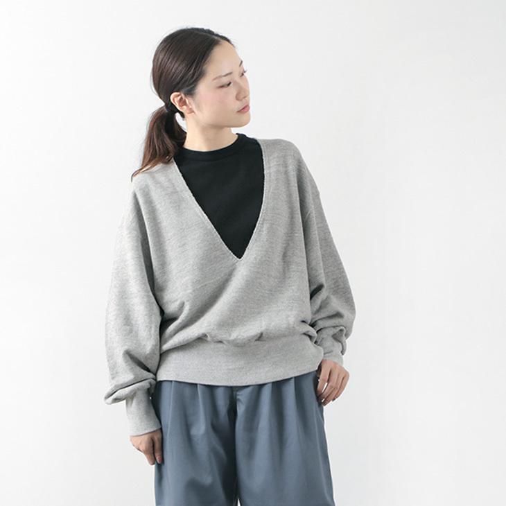Shinzone SHINZONE(シンゾーン) Vネック スウェット 21SMSCU13 Shinzone SHINZONE(シンゾーン) Vネック スウェット 21SMSCU13