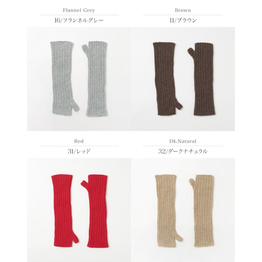 WILLIAM BRUNTON（ウィリアムブラントン） 3PLY カシミア リブ リスト