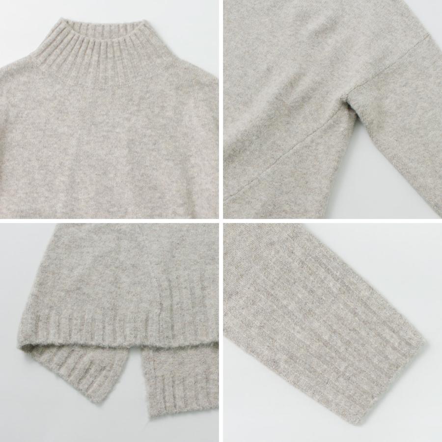 mao made（マオメイド） ヤクフィール ハイネックAライン プル