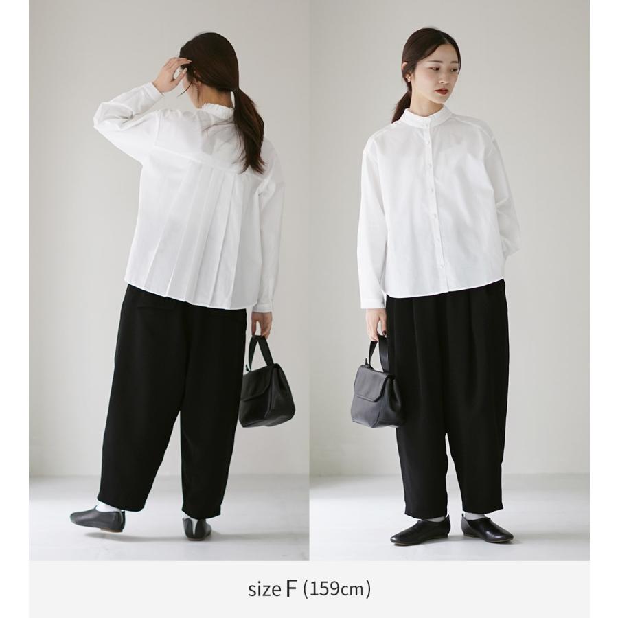 tumugu（ツムグ） ソアパールコンパクト テーパードパンツ TB21442a