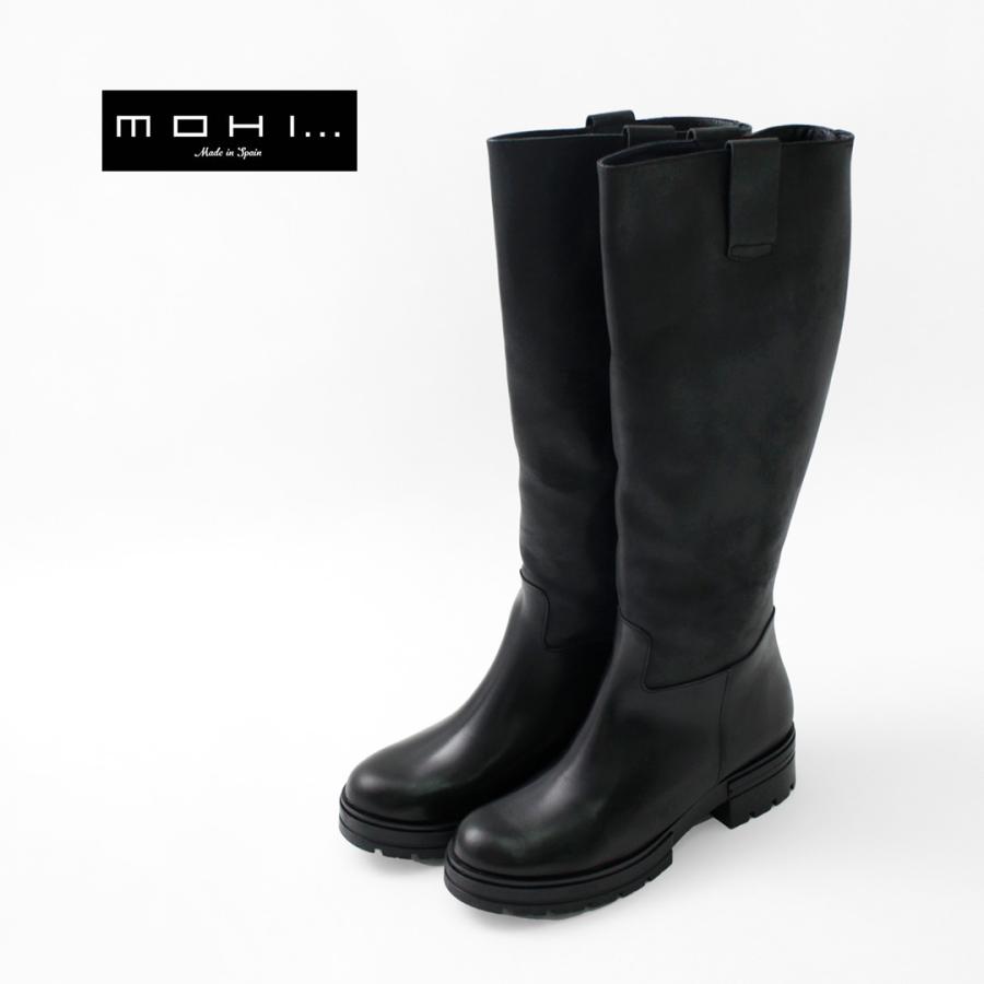 MOHI（モヒ） ロングブーツ レディース シューズ レザー ジョッキー