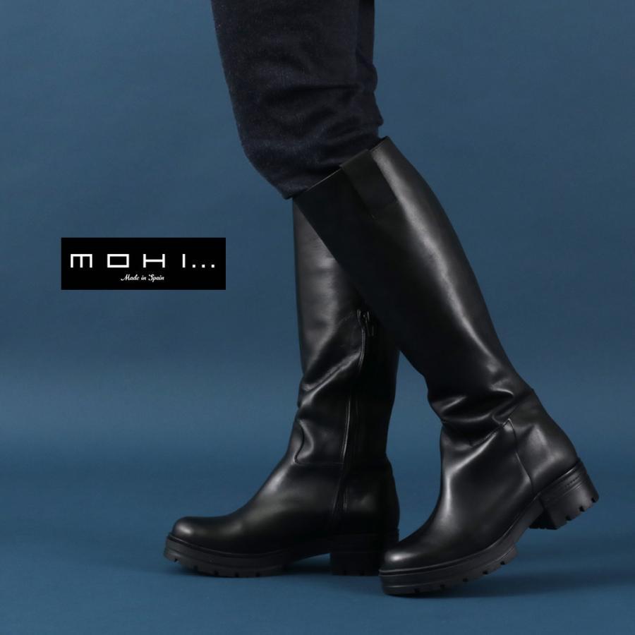 MOHI MOHI（モヒ） ロングブーツ レディース シューズ レザー 