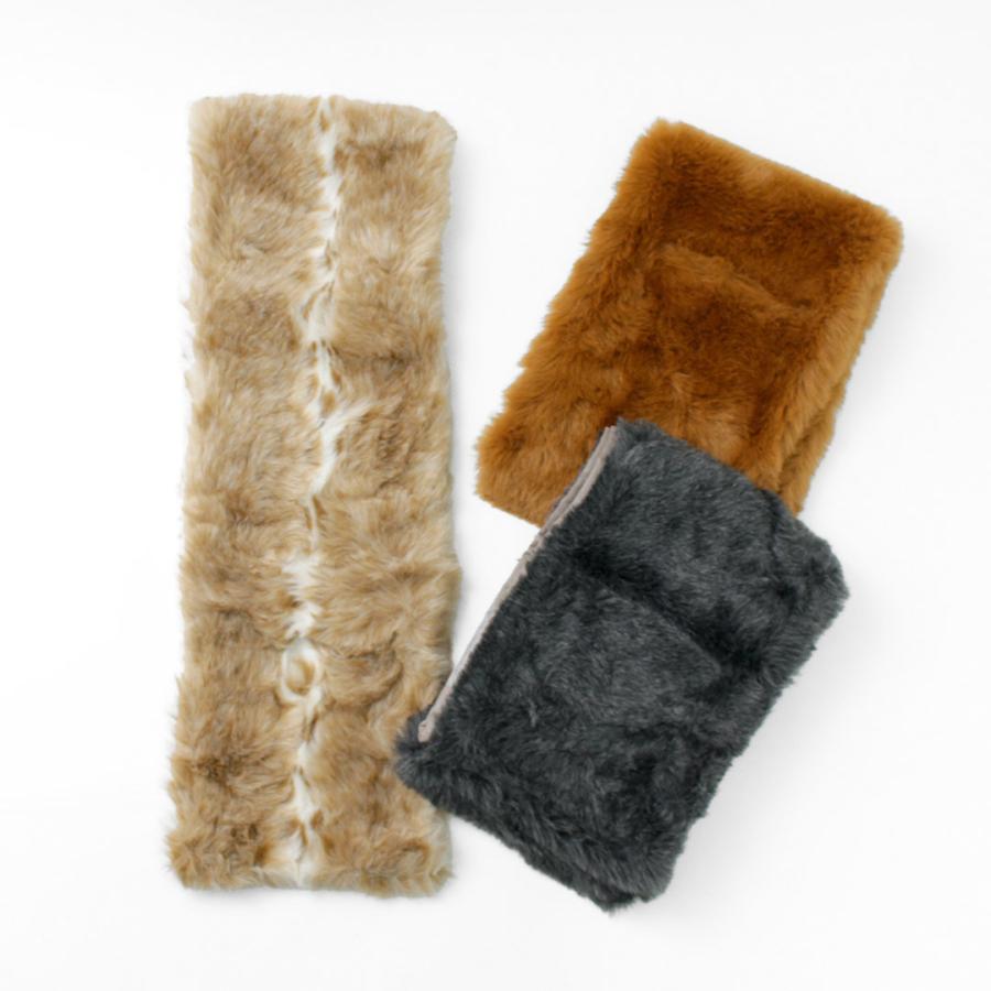 TWEED MILL（ツイードミル） 29.5×176 フェイクファー ポケット付き