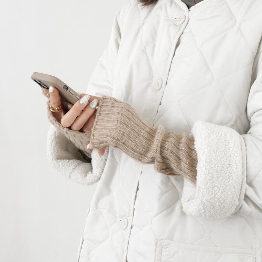 WILLIAM BRUNTON（ウィリアムブラントン） 3PLY リブ リストウォーマー