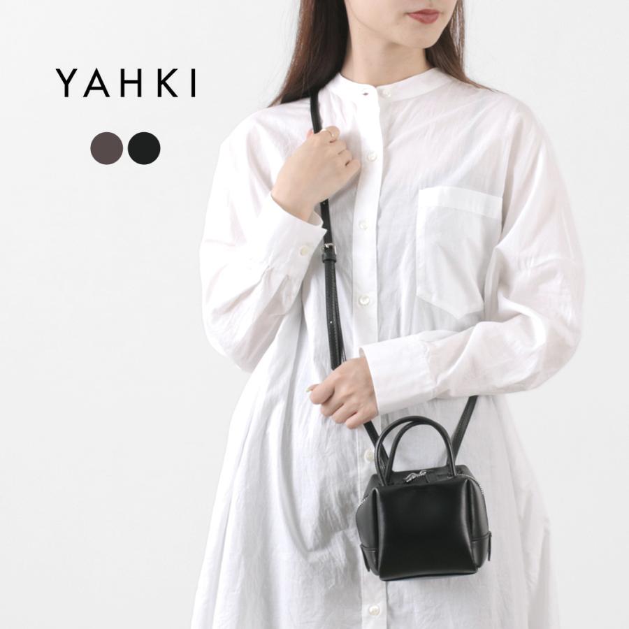 YAHKI ダブルフェイススクエアミニバッグ