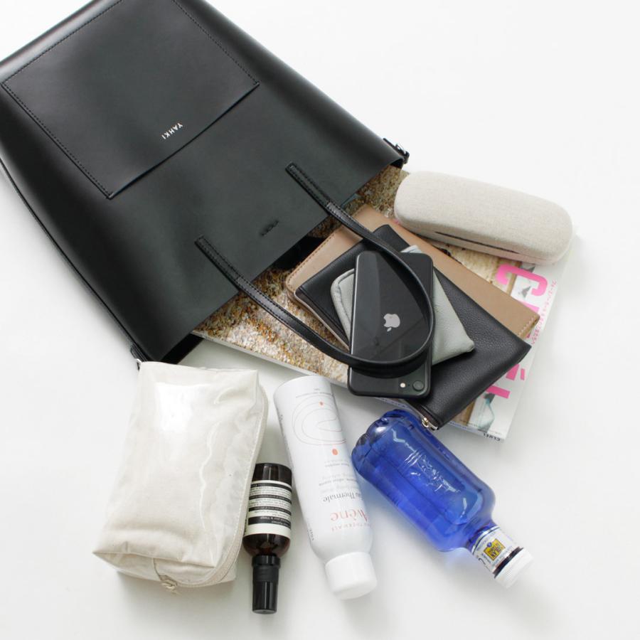 YAHKI（ヤーキ） W FACE トート ショルダーバッグ レディース BAG 鞄 2WAY レザー スクエア 通勤 約