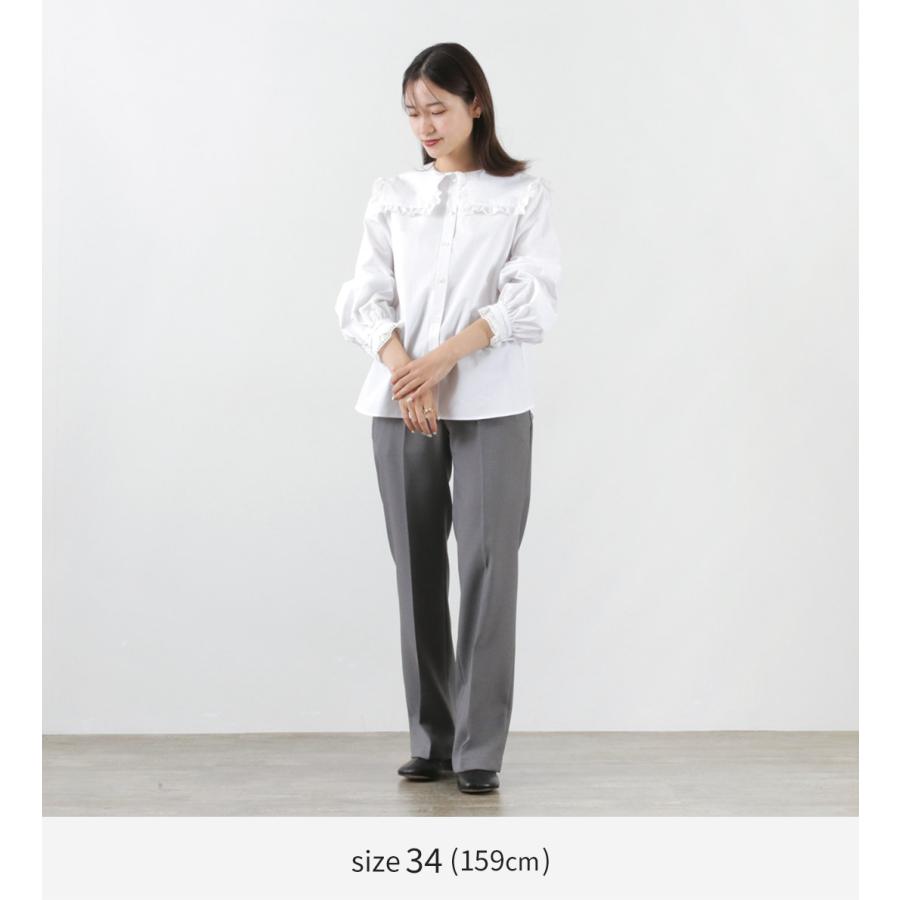 SHINZONE（シンゾーン） フリル セーラーカラー ブラウス レディース