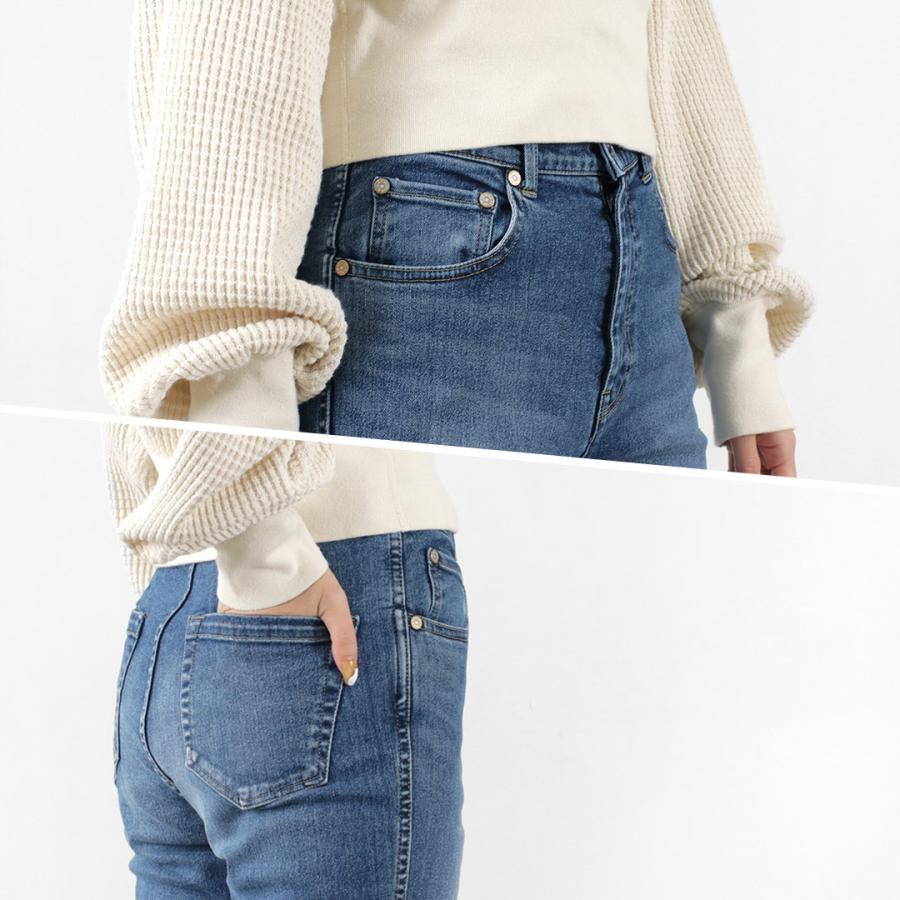 URVIN（アービン） URVIN by JAPAN BLUE JEANS（アーヴィン） 12oz ストレッチデニム スリット フレアパンツ ...