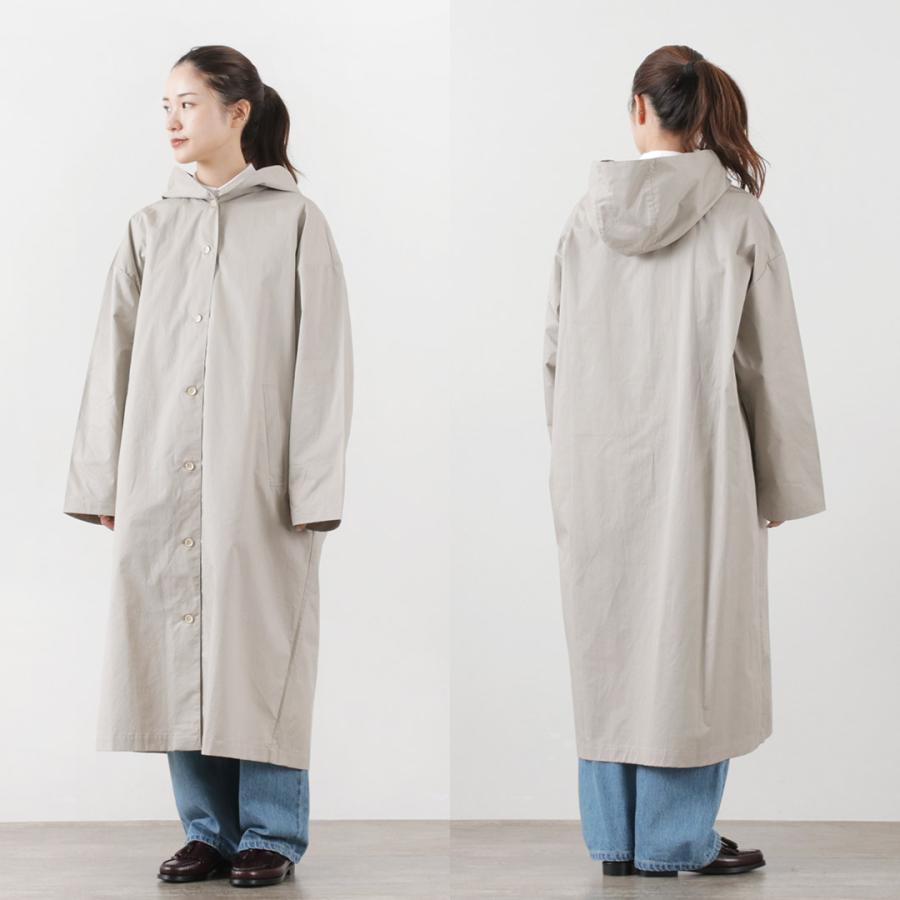 COMMENCEMENT（コメンスメント） フーデッド シャツコート / アウター