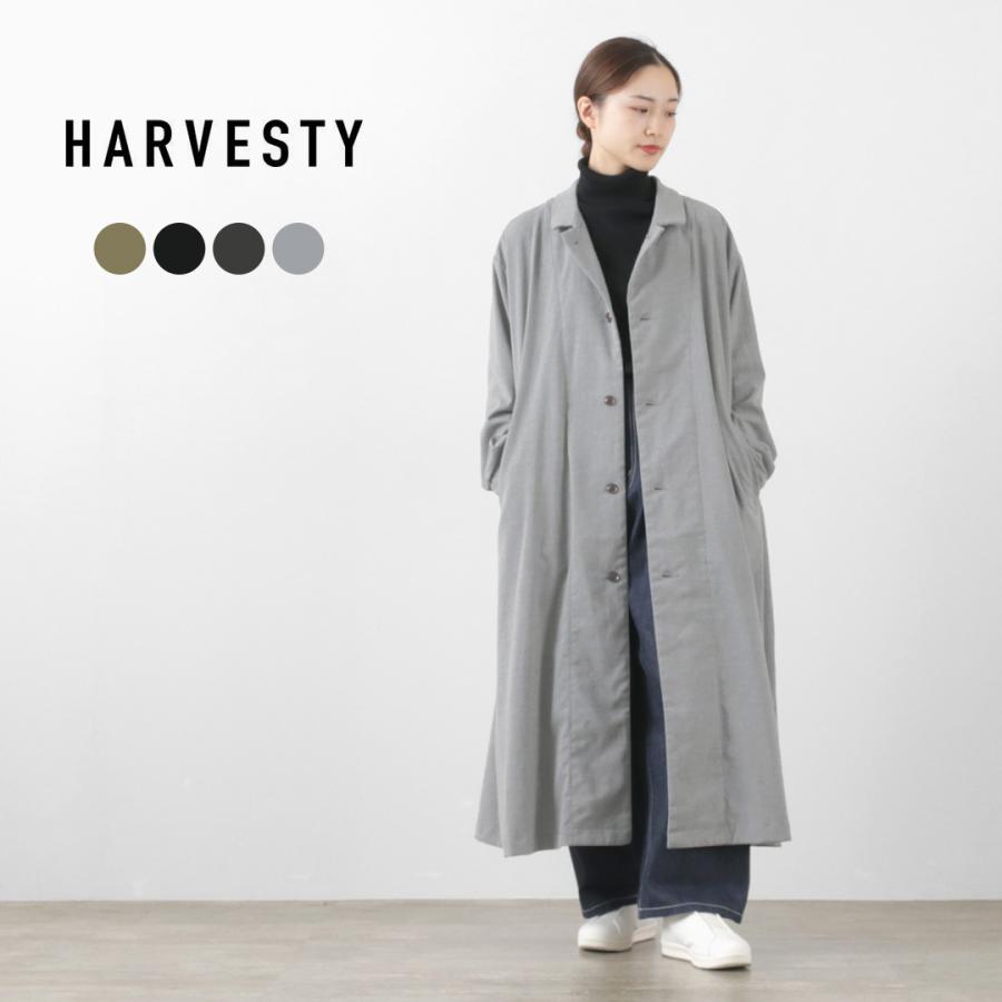 HARVESTY（ハーベスティ） オーバーコート ロングコート ライト 