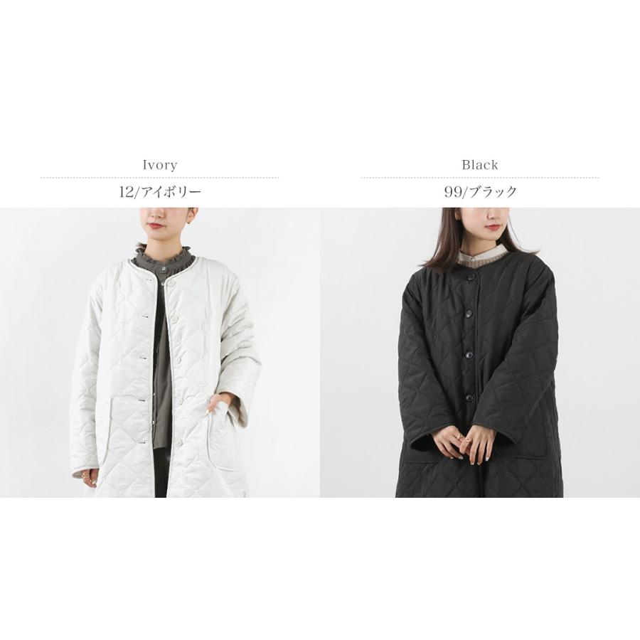MIDIUMI（ミディウミ） キルティング リバーシブル コート レディース  