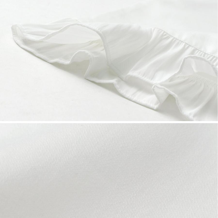 tumugu（ツムグ） コットンサテン プルオーバー / レディース ブラウス