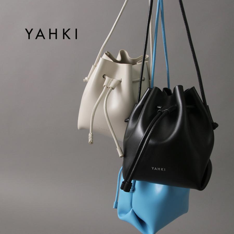 YAHKI（ヤーキ） 巾着ショルダー スモール SOFT W FACE / レディース バッグ カバン レザー 小さめ｜daigochi｜08