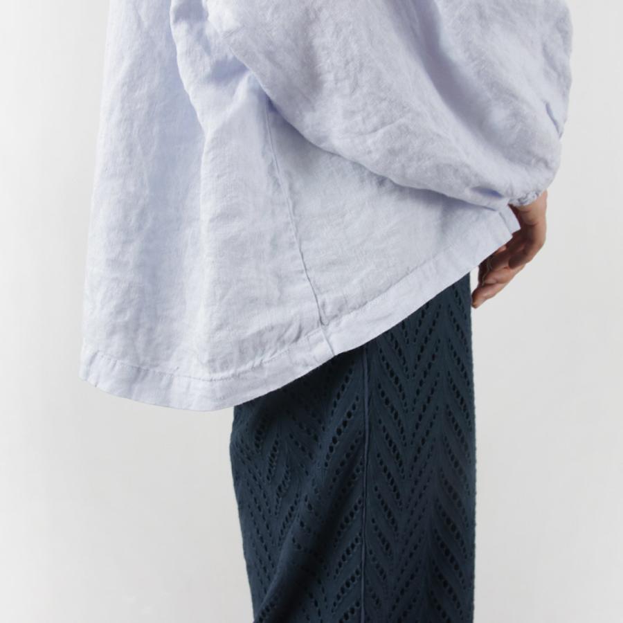 tumugu TUMUGU（ツムグ） ソリトリネン フードブラウス